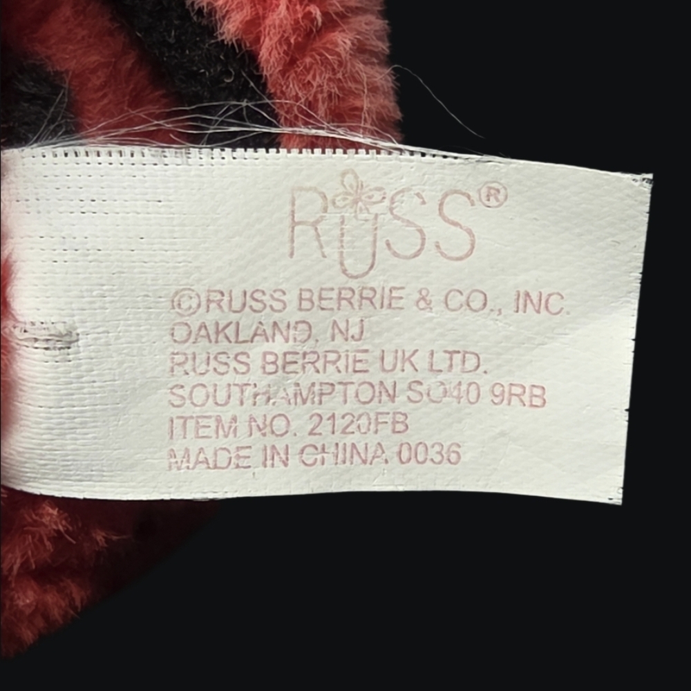 Russ Mini Ladybug Soft Plush - Picture 8 of 9